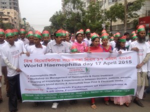 World Haemophilia Day, 2015 